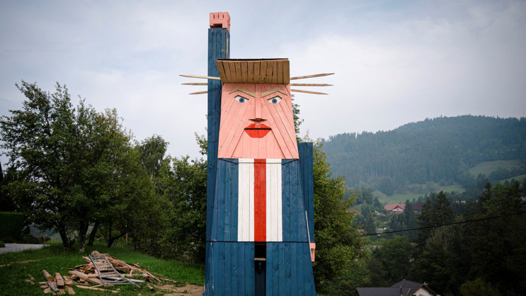 FILES-SLOVENIA-US-POLITICS-CRIME-ART-TRUMP
