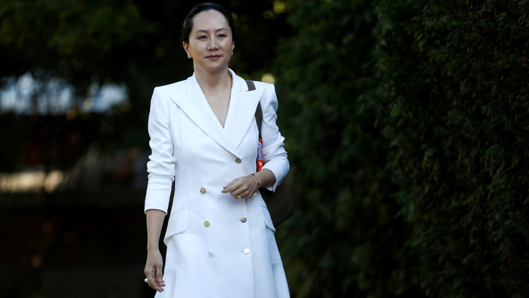 Huawei Technologies Chief Financial Officer Meng Wanzhou leaves her home to appear in British Columbia supreme court in Vancouver