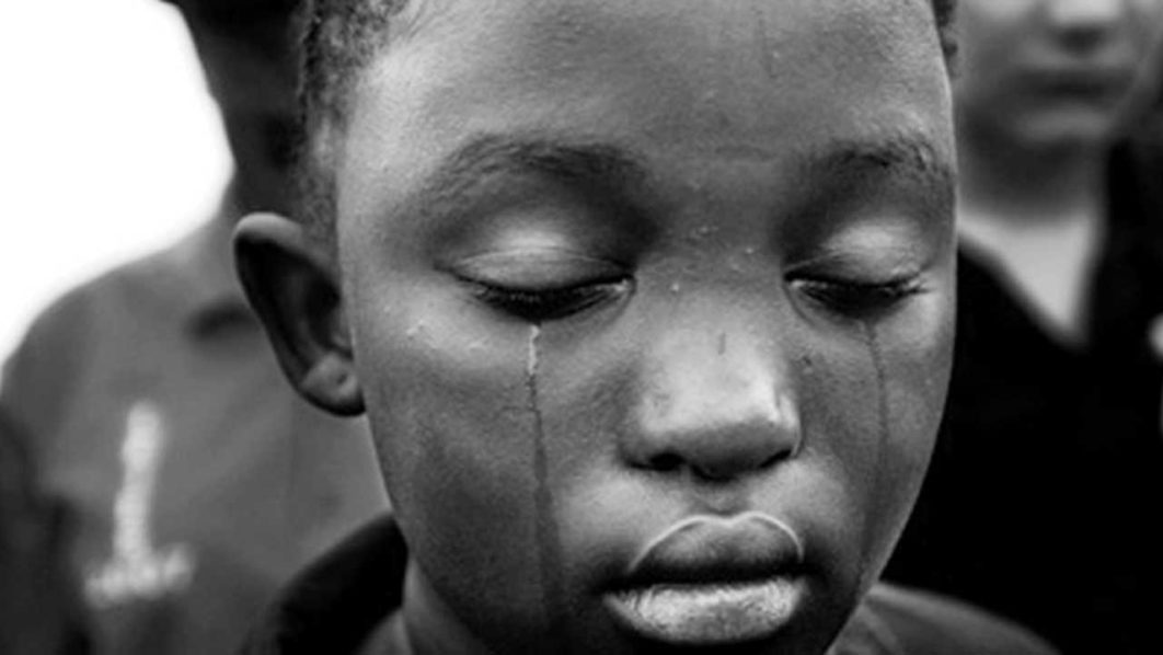 abused child