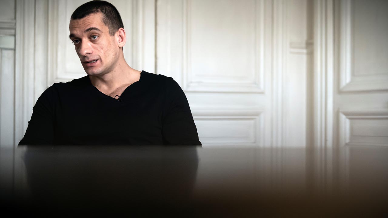 FRANCE-POLITICS-VOTE-RUSSIA-GRIVEAUX-PAVLENSKI-PORTRAIT
