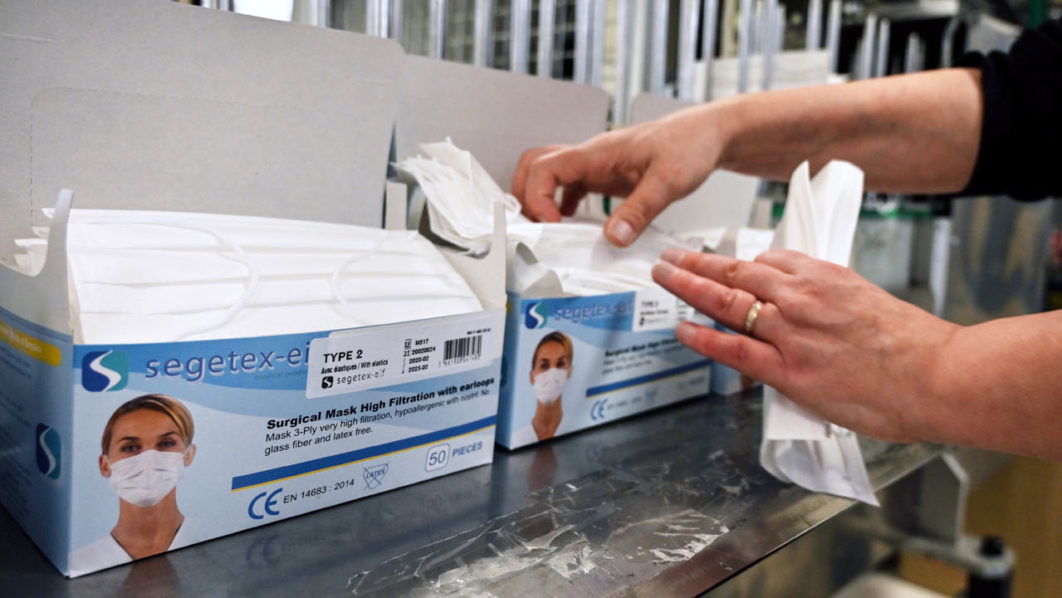 FRANCE-HEALTH-VIRUS-MANUFACTURING-COMPANY