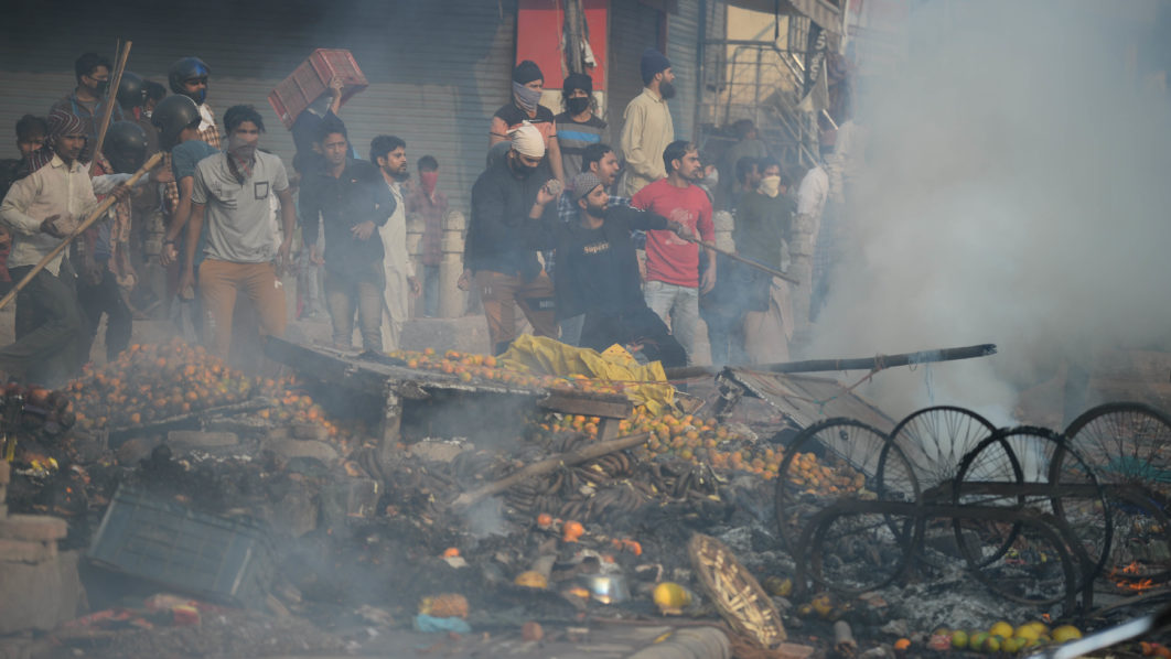 INDIA-US-DIPLOMACY-TRADE-DEMONSTRATION-UNREST