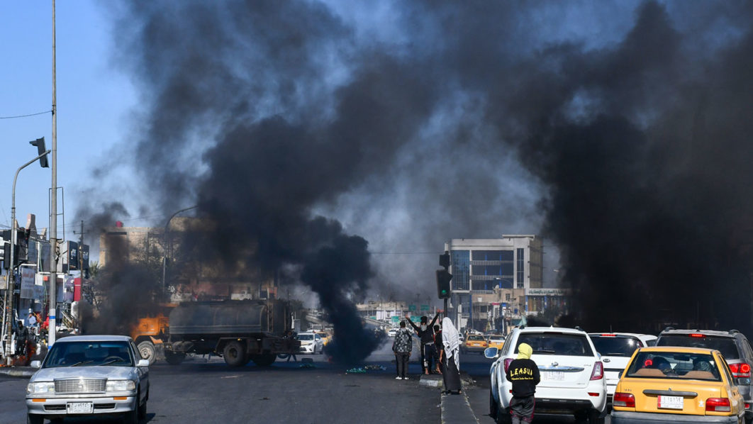 IRAQ-POLITICS-PROTESTS