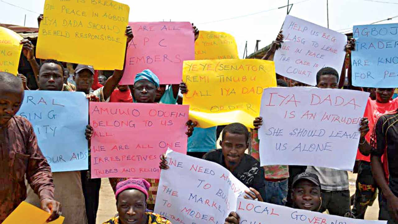 Market-Protest
