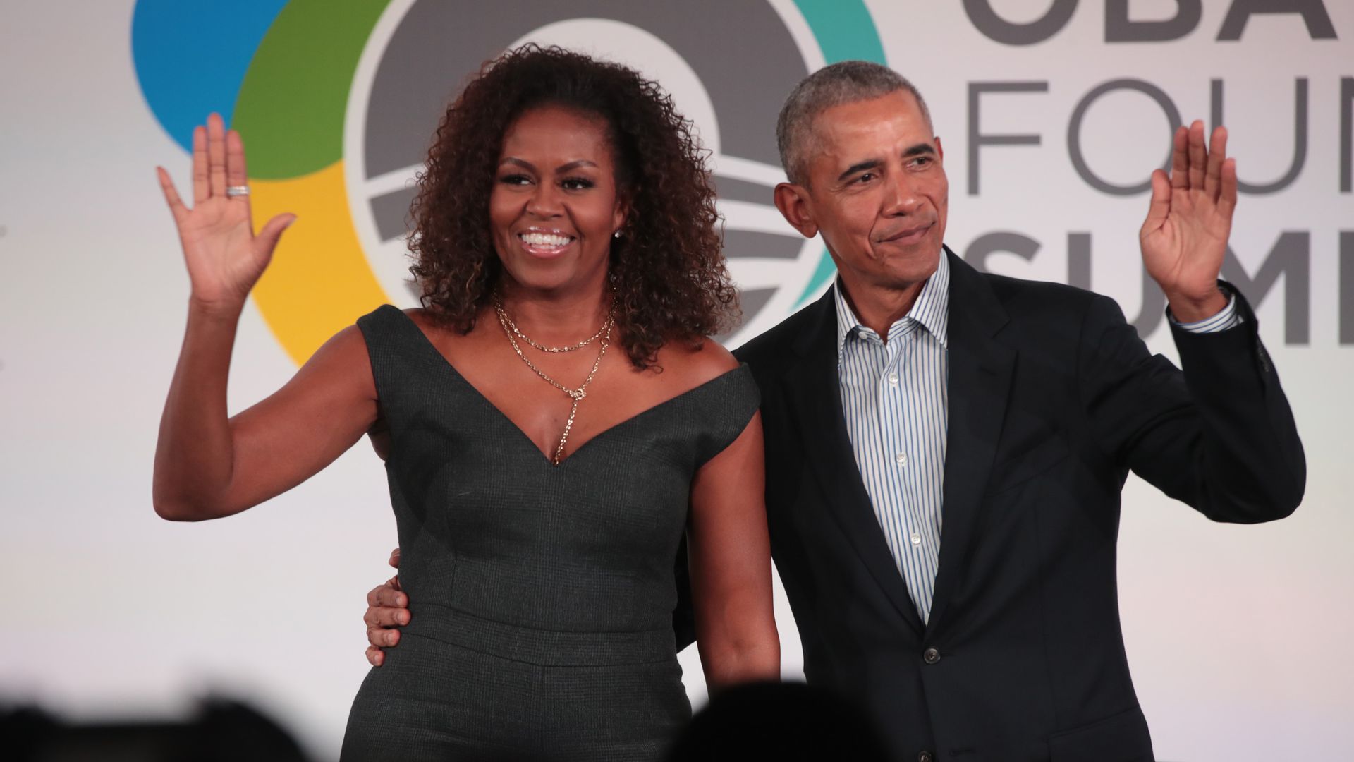 Michelle and Barack Obama