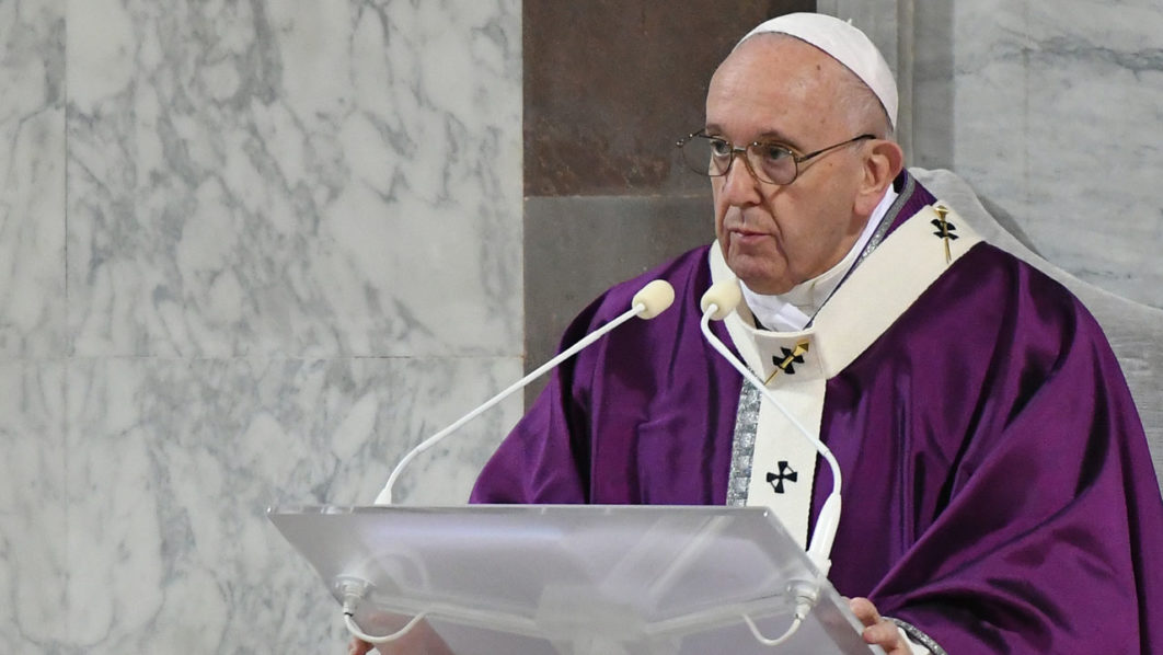 ITALY-VATICAN-POPE-ASH-WEDNESDAY