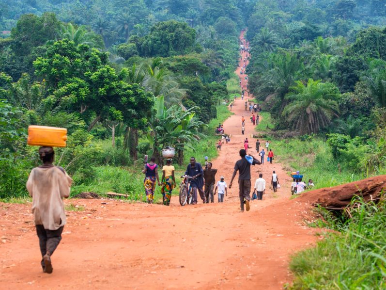 road-in-drc