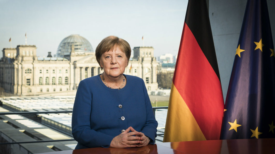 GERMANY-HEALTH-VIRUS-MERKEL