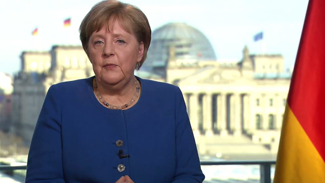 GERMANY-HEALTH-VIRUS-MERKEL