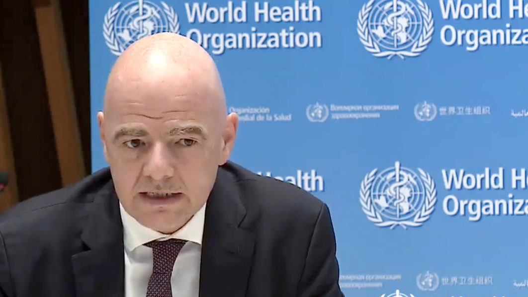 SWITZERLAND-HEALTH-VIRUS-WHO-FIFA-SPORTS