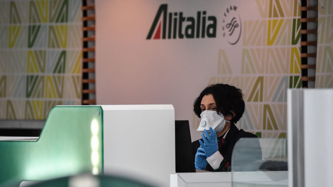 ITALY-HEALTH-VIRUS-AIRPORT