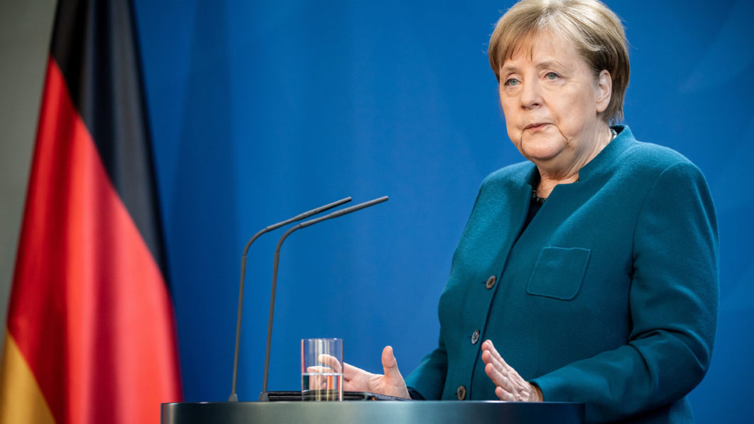 GERMANY-HEALTH-VIRUS-MERKEL