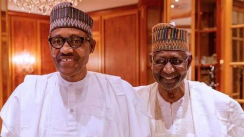 Buhari and Abba Kyari
