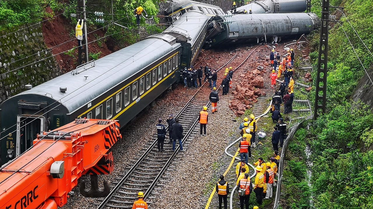 CHINA-ACCIDENT-TRANSPORT
