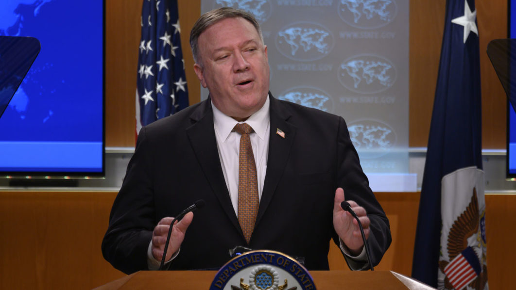 Secretary of State Pompeo holds press conference
