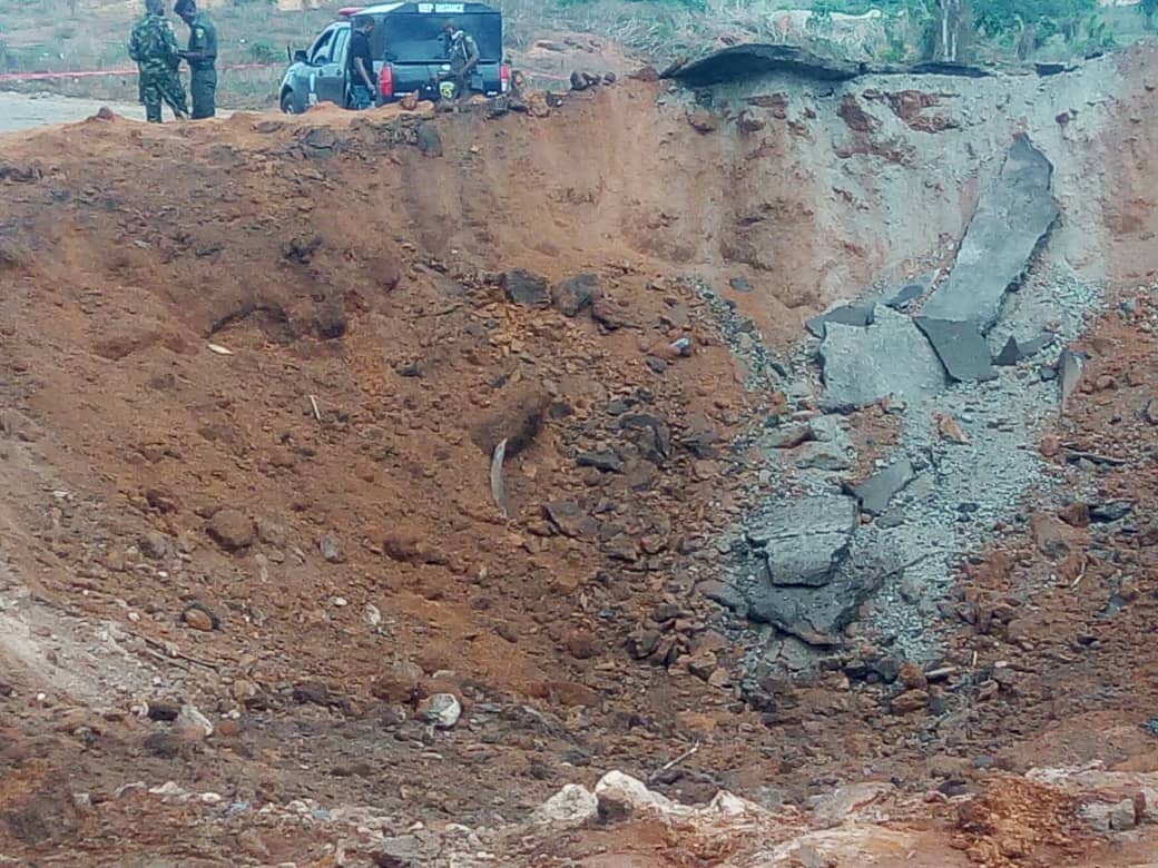 On-of-the-explosion-sites