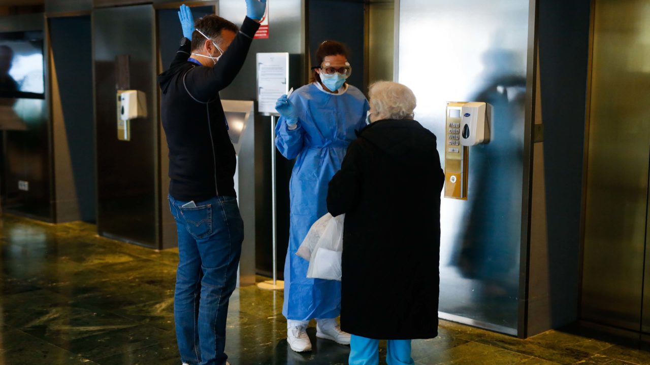 SPAIN-HEALTH-VIRUS-PANDEMIC-HOTEL