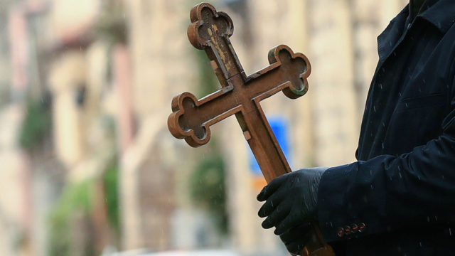 ISRAEL-PALESTINIAN-HEALTH-VIRUS-CHRISTIANS-EASTER