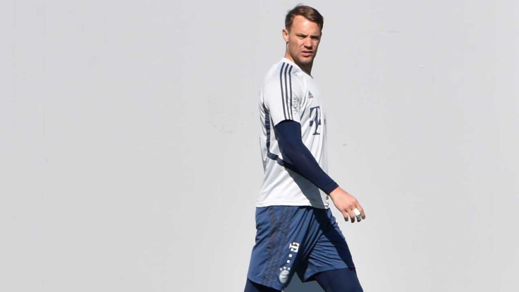 FBL-GER-BUNDESLIGA-BAYERN-MUNICH-TRAINING-HEALTH-VIRUS