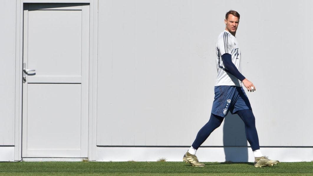FBL-GER-BUNDESLIGA-BAYERN-MUNICH-TRAINING-HEALTH-VIRUS