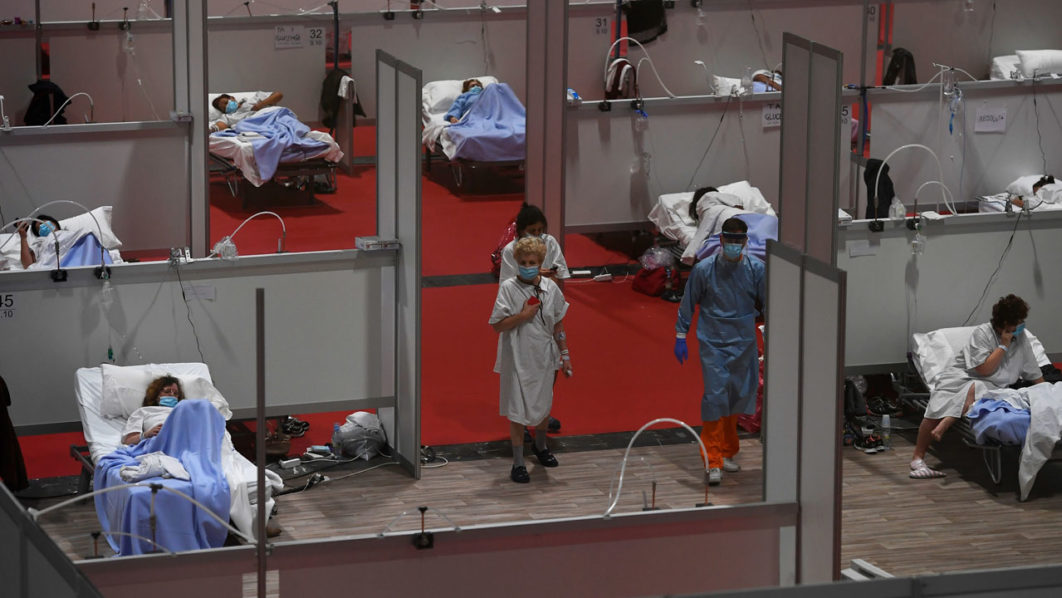 SPAIN-HEALTH-VIRUS-HOSPITAL