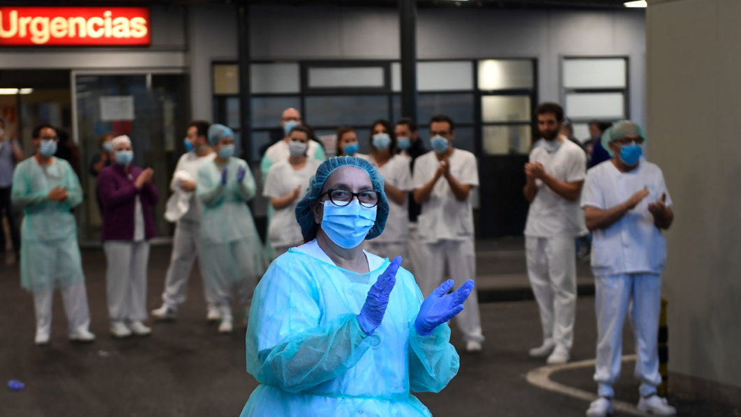 SPAIN-HEALTH-VIRUS-HOSPITAL