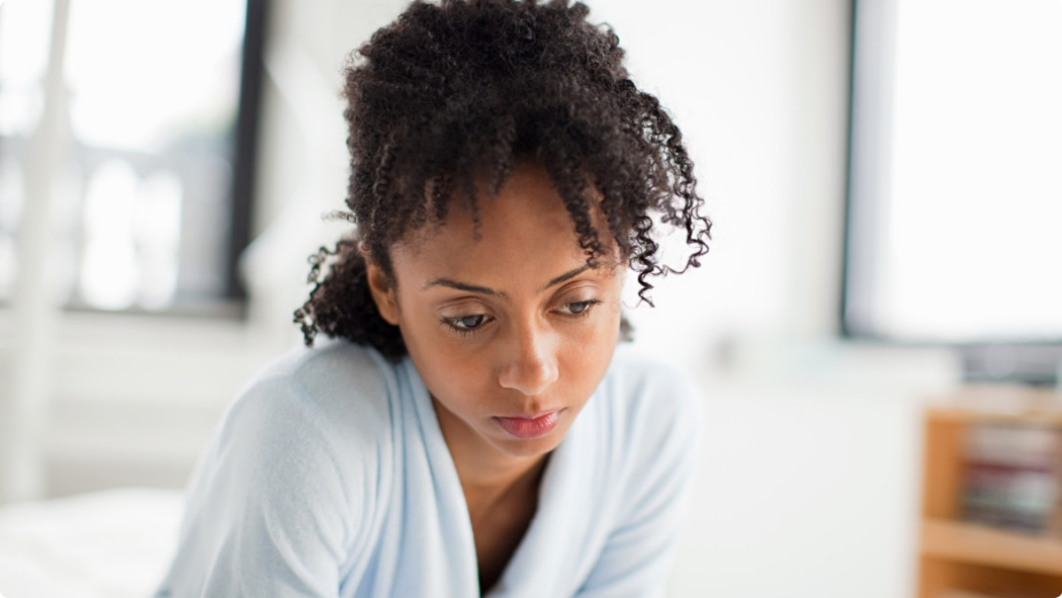 depressed african american woman _photo_ emerging hope