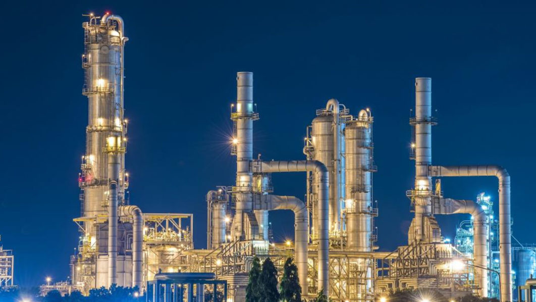oil refinery