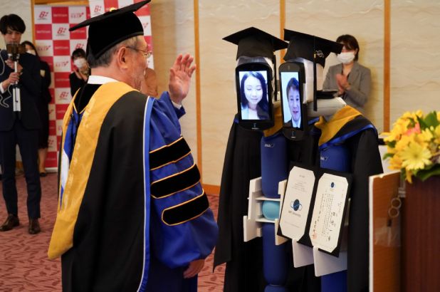 robot graduation