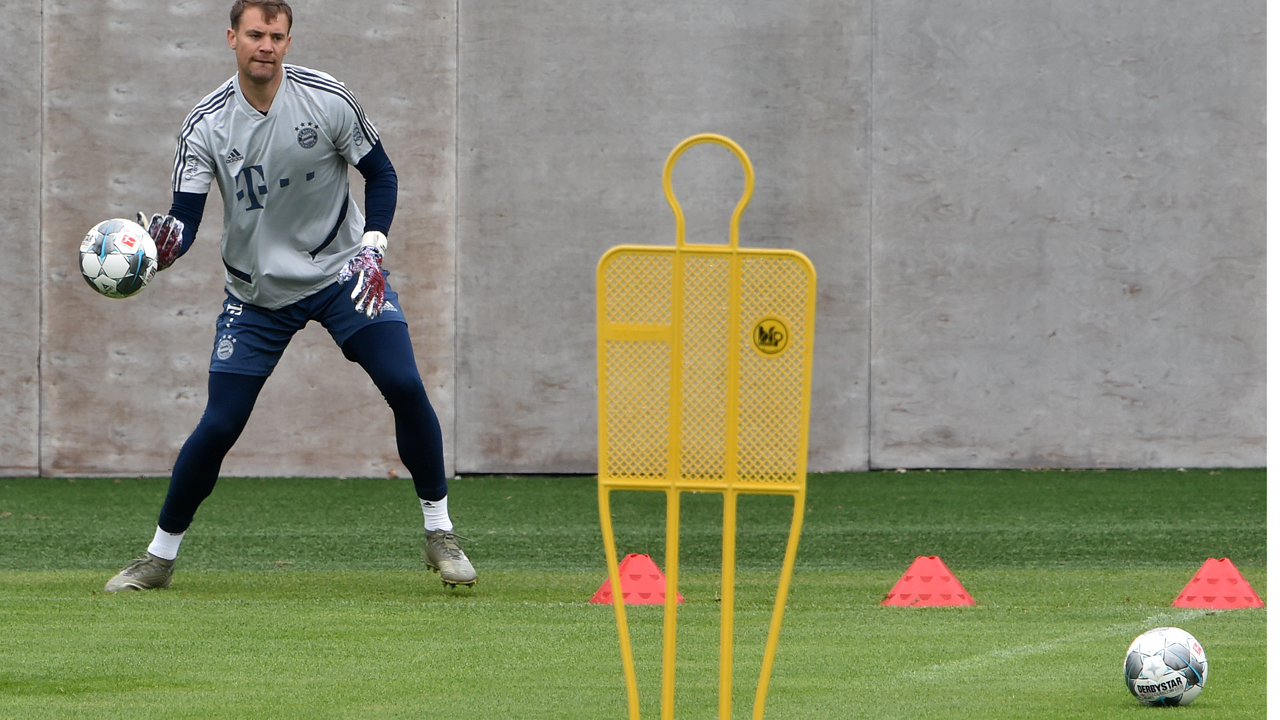 FBL-GER-BUNDESLIGA-BAYERN MUNICH-TRAINING