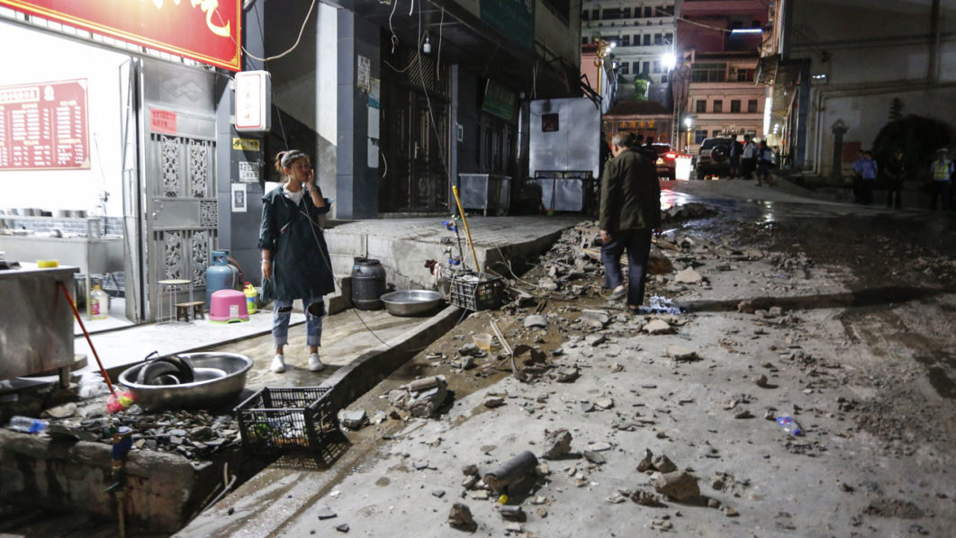 CHINA-QUAKE