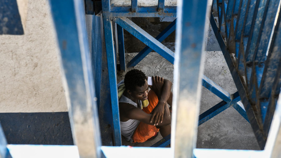 FILES-HAITI-HEALTH-VIRUS-PRISON