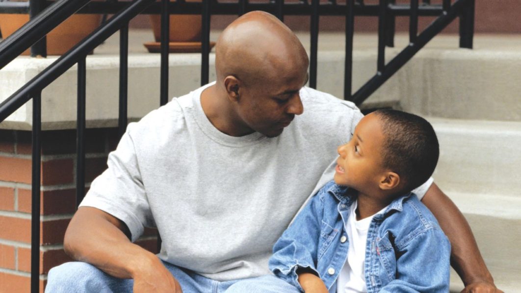 Understand-Conditions_Explaining-LD-to-Your-Child_father-son-talking-steps_ts-LS021693