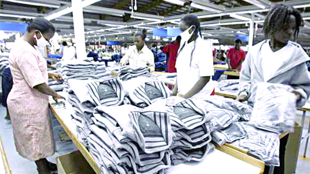 factory workers