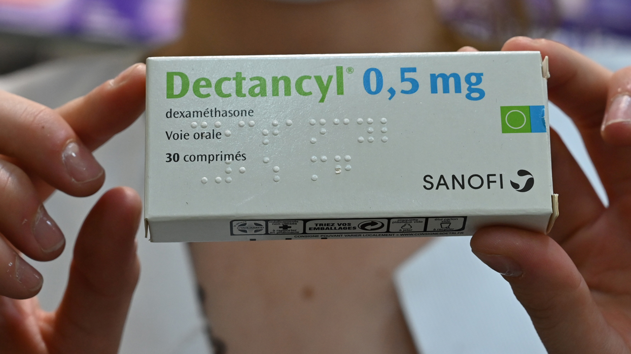 FRANCE-HEALTH-VIRUS-DEXAMETHASONE