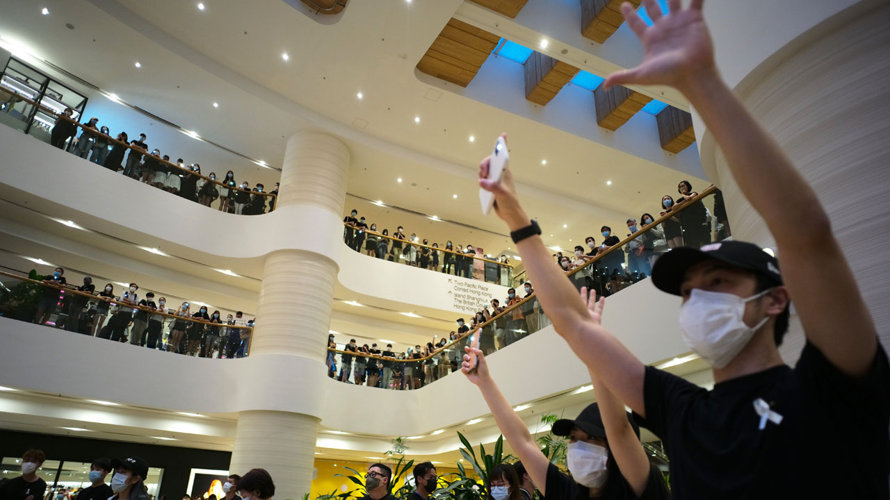 HONG KONG-CHINA-POLITICS-UNREST
