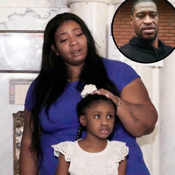 Roxie Washington, Gianna and George Floyd