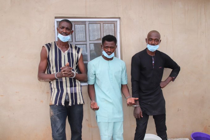 Three siblings arrested by police