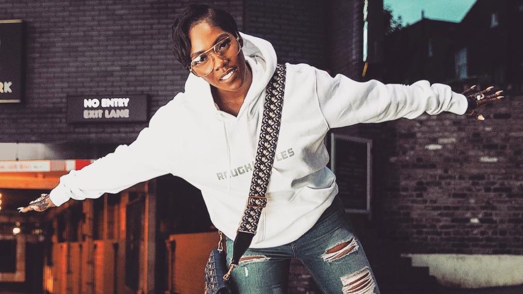 Tiwa Savage sporting an athleisure look Photo – @Tiwasavage