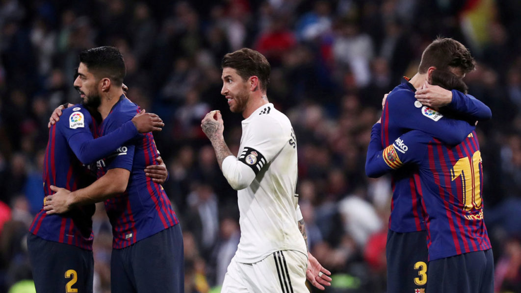FILE PHOTO: La Liga Santander – Real Madrid v FC Barcelona