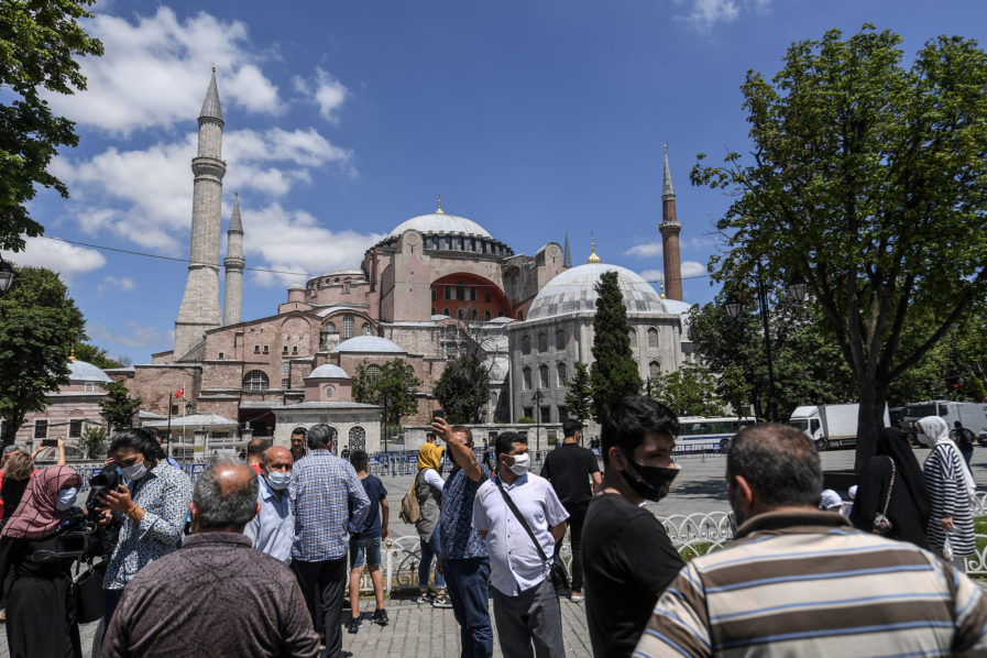 TURKEY-RELIGION-POLITICS-HERITAGE-HAGIA SOPHIA