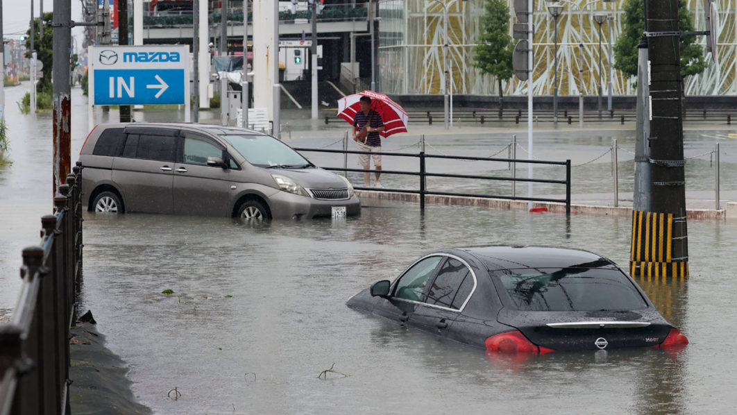 JAPAN-WEATHER-RAIN-FLOOD