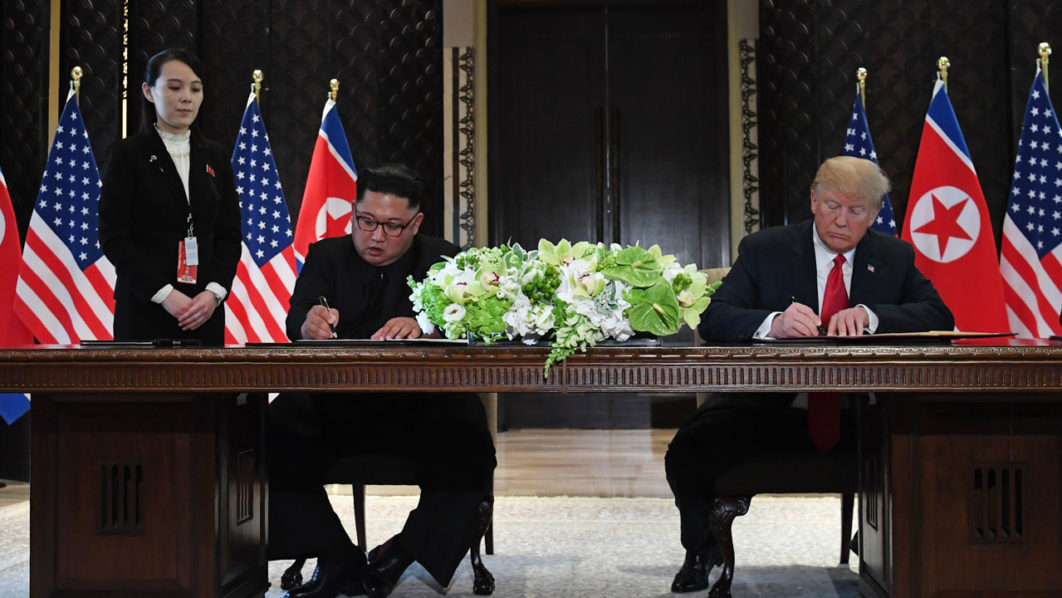 FILES-SINGAPORE-US-NKOREA-SKOREA-DIPLOMACY-NUCLEAR