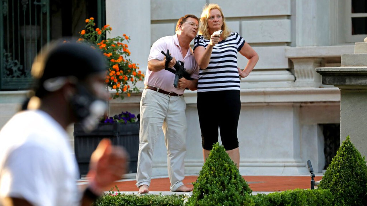 Mark and Patricia McCloskey