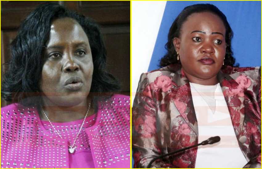 Mary Seneta and Beatrice Kwamboka
