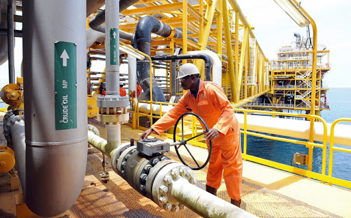 Oil worker in Nigeria