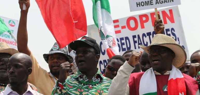 nlc protest