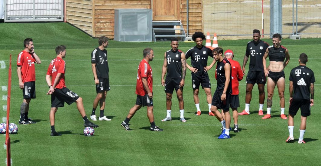 FBL-GER-BUNDESLIGA-BAYERN MUNICH-TRAINING