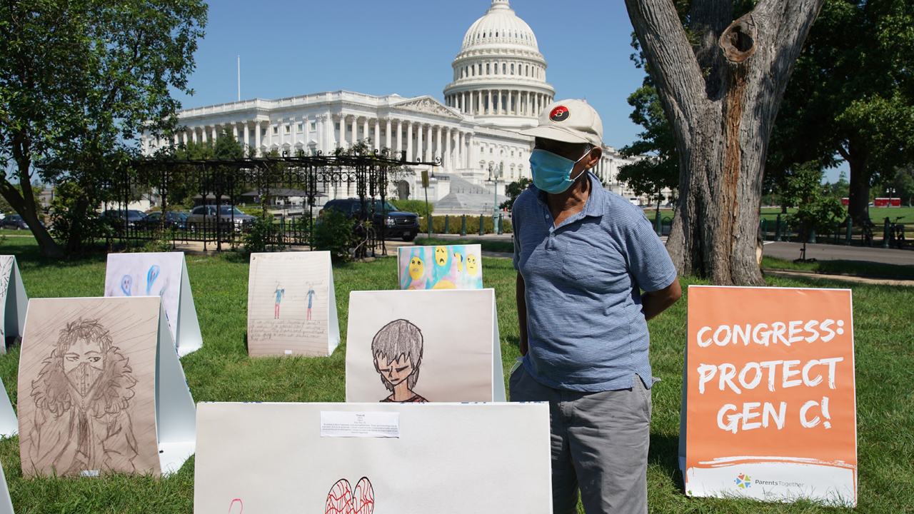 A Plea For Help, In Crayon: Children Ask Congress For COVID Relief