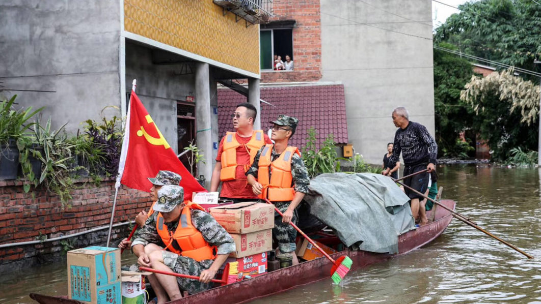CHINA-WEATHER-FLOODS